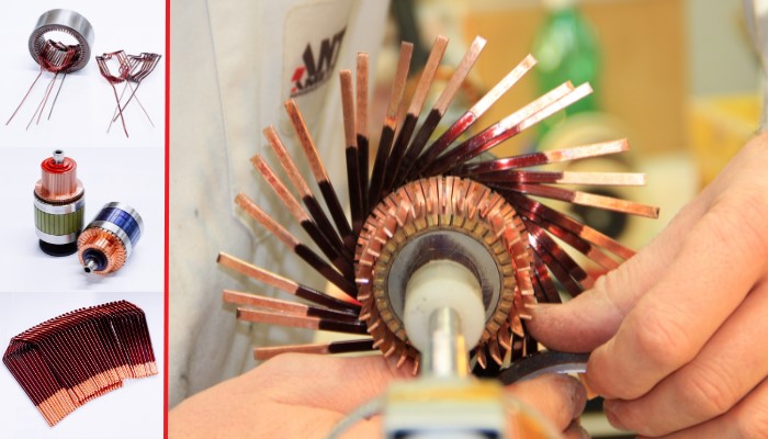 Various power generation units rewound